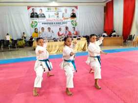 Karateka Group Putri Inhil Persembahkan Medali Emas di Porprov Riau ke X Tahun 2022
