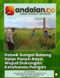Polsek Sungai Batang Gelar Panen Raya, Wujud Dukungan Ketahanan Pangan