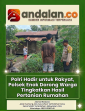 Polri Hadir untuk Rakyat, Polsek Enok Dorong Warga Tingkatkan Hasil Pertanian Rumahan