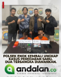 Polsek Enok Kembali Ungkap Kasus Peredaran Sabu, Dua Tersangka Diamankan