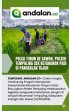 Polisi Turun ke Sawah, Polsek Tempuling Cek Ketahanan Padi di Pangkalan Tujuh