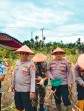 Kapolres Inhil Hadiri Panen Raya Jagung Serentak, Bukti Dukungan Ketahanan Pangan Nasional