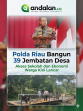 Polda Riau Bangun 39 Jembatan Desa, Akses Sekolah dan Ekonomi Warga Kini Lancar
