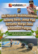 Aksi Humanis Bhabinkamtibmas Benteng Barat,Jemur Padi Bersama Warga Demi Ketahanan Pangan