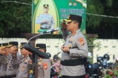 Polres Inhil Gelar PTDH Dua Personel, Kapolres: Jangan Akhiri Karier dengan Pelanggaran