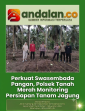 Perkuat Swasembada Pangan, Polsek Tanah Merah Monitoring Persiapan Tanam Jagung