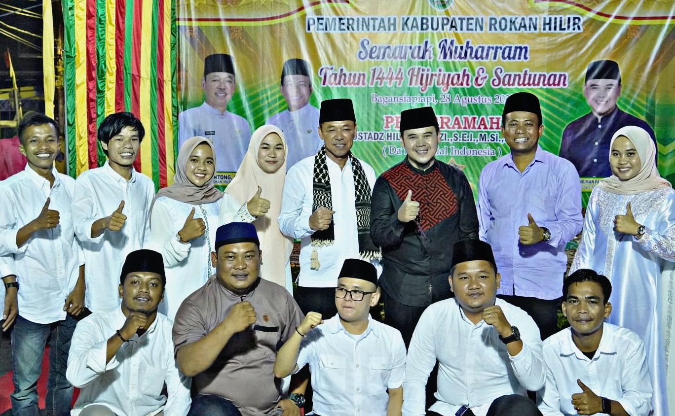 Pemkab Rohil Dan GMRB Undang Ustadz Milenial Hilman Fauzi
