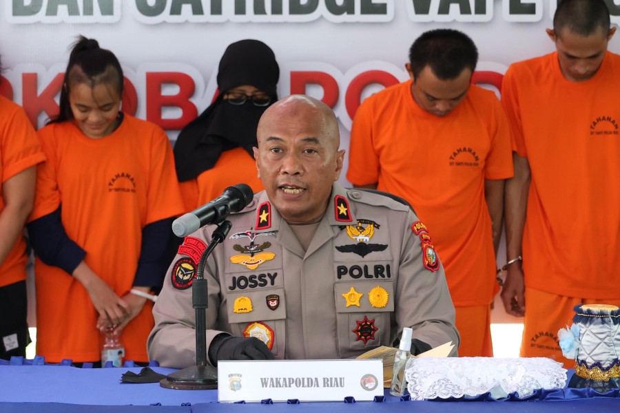 Polda Riau Musnahkan Narkoba Rp 123,7 M Hasil Operasi 3 Bulan