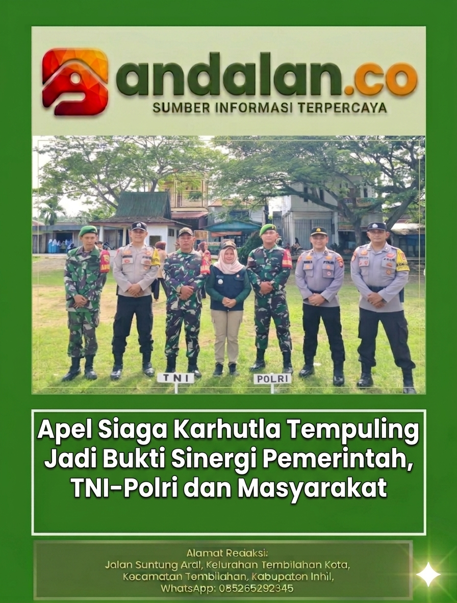 Apel Siaga Karhutla Tempuling Jadi Bukti Sinergi Pemerintah, TNI-Polri dan Masyarakat