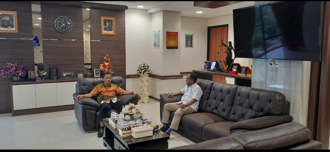 Dukung Tugas dan Fungsi BIN, Kajati Terima Kunker Kabinda Riau