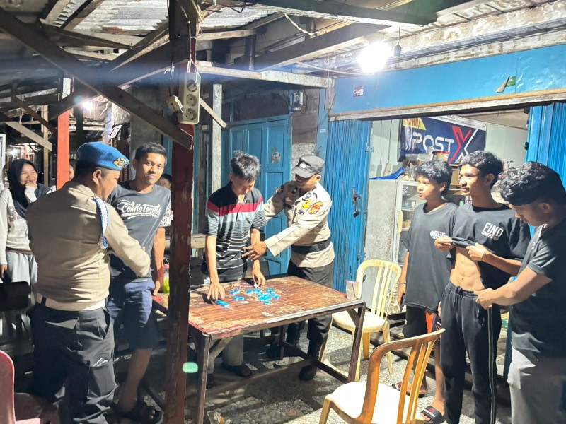 Polsek Tanah Merah Intensifkan KRYD dan Patroli Blue Light untuk Cegah Kejahatan Malam