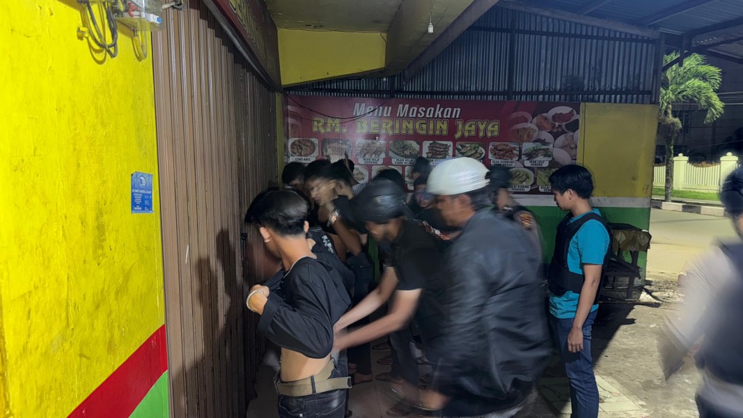 Pastikan Keamanan Masyarakat Tim Raga Polres Inhil Gencar Lakukan Patroli