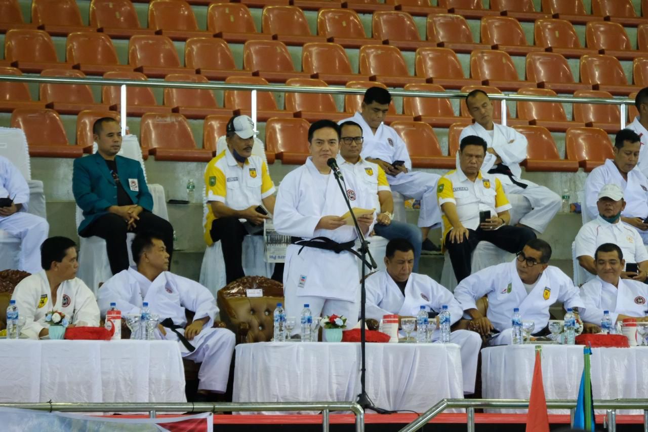 Persiapkan Atlit Menuju Ajang Piala Kapolri 2022, Kapolda Irjen Iqbal Buka Kejurda Inkanas Riau