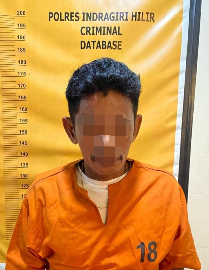 Kedapatan Membawa Narkoba Seorang Pria di Inhil ditangkap Polisi
