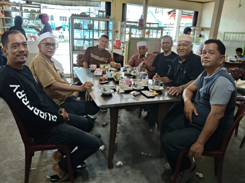 Ngopi Santai, Tokoh Masyarakat Inhil Dukung Program Green Satkamling Kapolda Riau