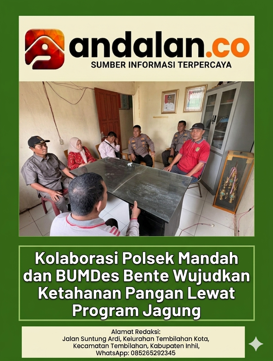 Kolaborasi Polsek Mandah dan BUMDes Bente Wujudkan Ketahanan Pangan Lewat Program Jagung