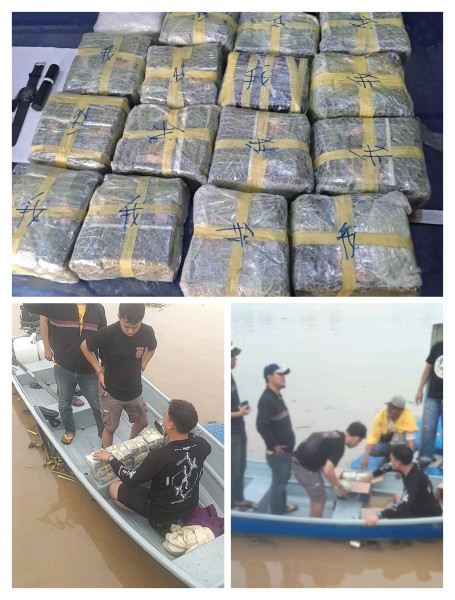 Polsek Reteh Gagalkan Penyelundupan 19 Kilogram Sabu di Pelabuhan Pulau Kijang