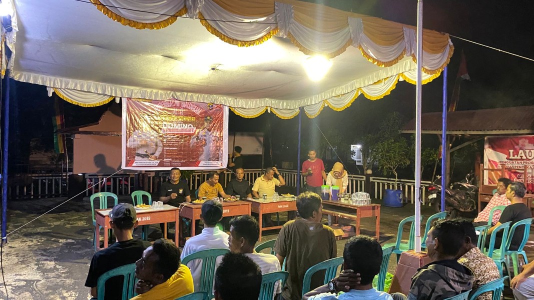 Turnamen Domino Meriahkan Hari Bhayangkara ke-79 di Polsek Tanah Merah