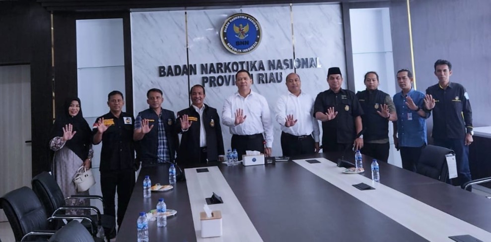 Ketua DPC GRANAT Inhil Dapat Dukungan Penuh dari Kepala BNN Riau untuk Perangi Narkotika