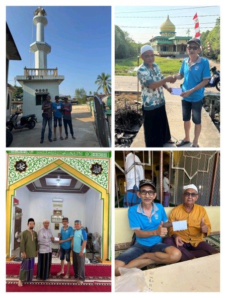 Indahnya Toleransi di Kateman: Ketua PSMTI Salurkan Bantuan ke Belasan Masjid Saat Ramadan