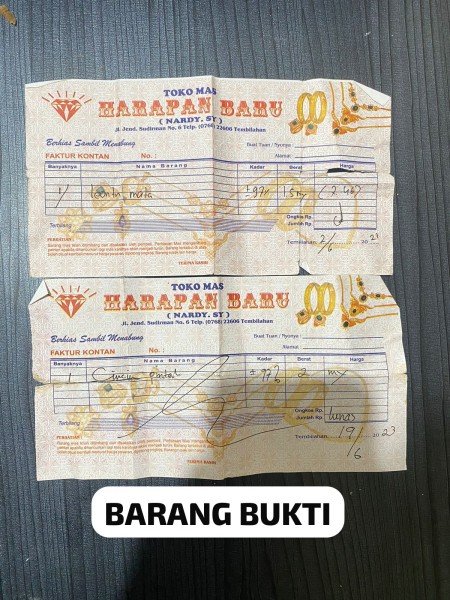 Polres Inhil Ungkap Kasus Pencurian, Satu Pelaku Diamankan