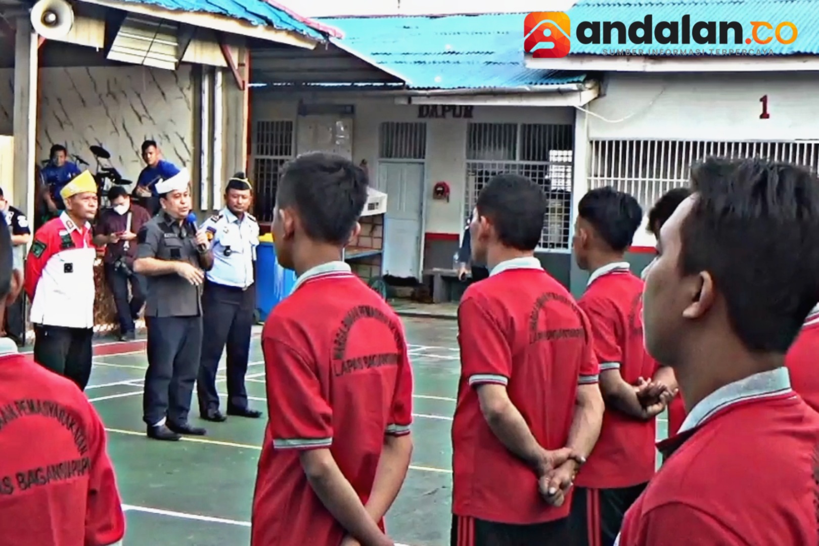 Fajar Lase Terenyuh Melihat Sesaknya Hunian WBP,  Dorong Percepatan Gedung Baru Lapas Bagansiapiapi