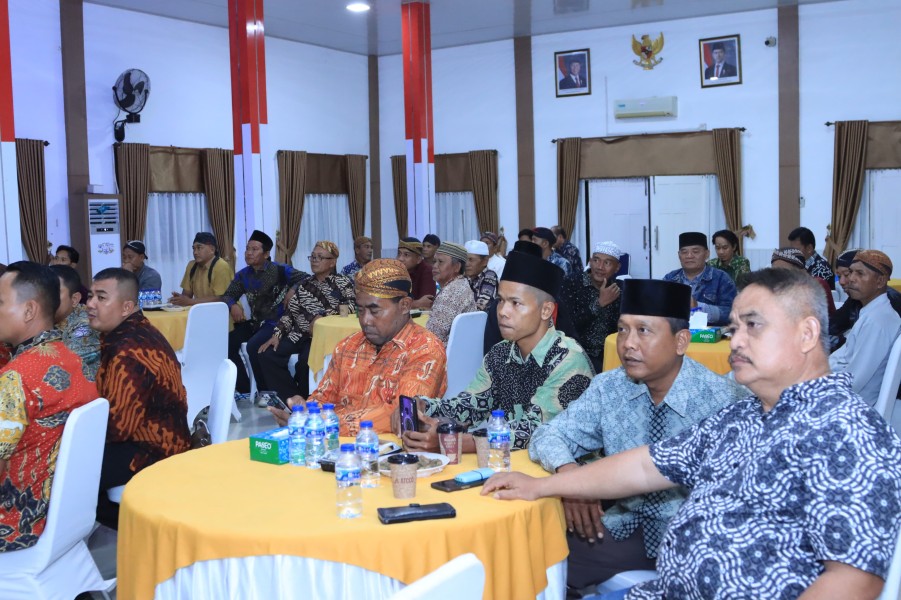 Polres Inhil Gelar Nobar Wayang Kulit Secara Live Streaming dalam Rangka Hari Bhayangkara ke-79