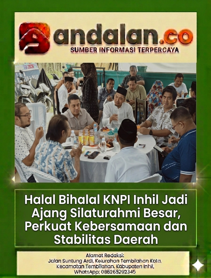 Halal Bihalal KNPI Inhil Jadi Ajang Silaturahmi Besar, Perkuat Kebersamaan dan Stabilitas Daerah