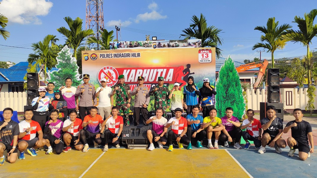 Ayo Ramaikan Besok Minggu 13 April,Polres Inhil Gelar Karhutla Fun Run 2025