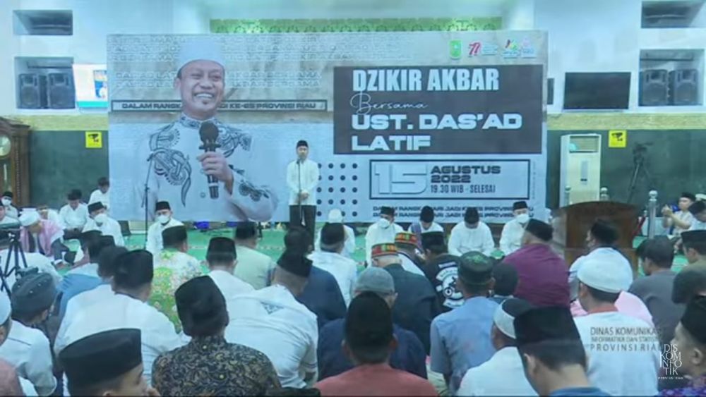 Tabligh Akbar Bersama Ustaz Das'ad Latif, Gubri: Semoga Negeri Kita Mendapatkan Keberkahan