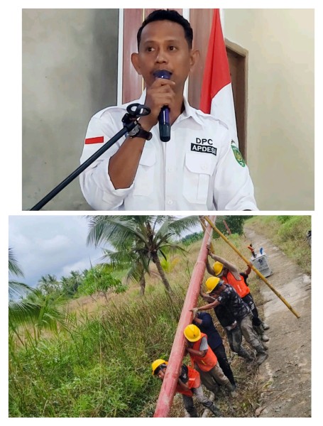 Warga Dusun Terpencil Sialang Panjang Sambut Gembira Rencana Pembangunan Listrik PLN