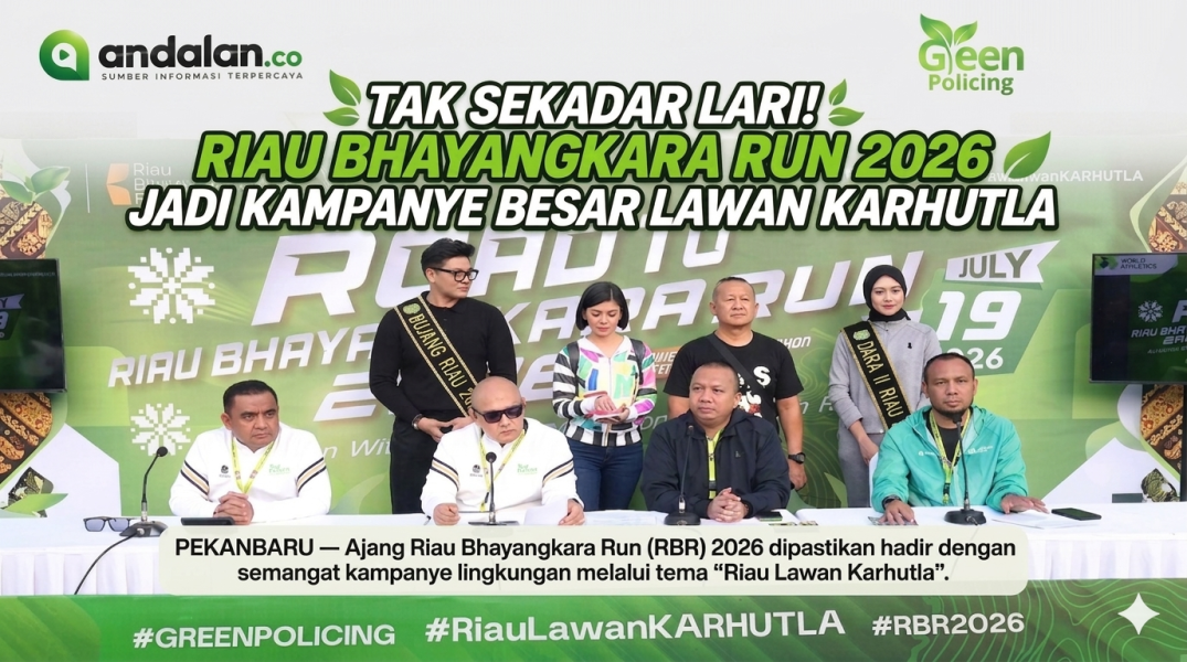 Tak Sekadar Lari! Riau Bhayangkara Run 2026 Jadi Kampanye Besar Lawan Karhutla