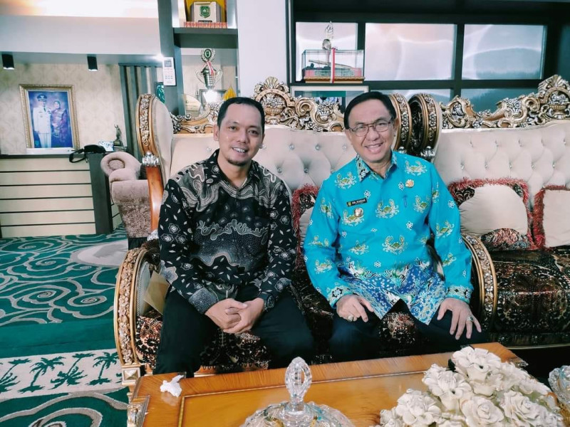 Begini Kondisi Pustu Desa Sungai Buluh, Ketua IWO Inhil Apresiasi Respon Positif Dewan Inhil.