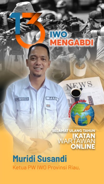 Peringati HUT ke-13 IWO, Muridi Susandi: Jurnalisme Bukan Hanya Tentang Berita, Tapi Senjata Perubahan