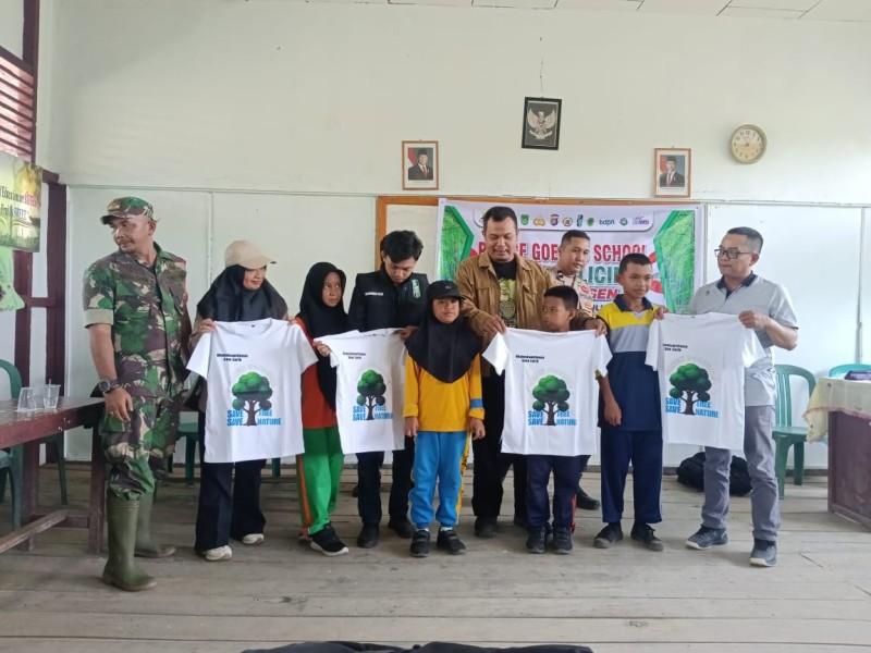 Dukung Program Polda Riau, 4 Siswa Didaulat Jadi Duta Green Policing