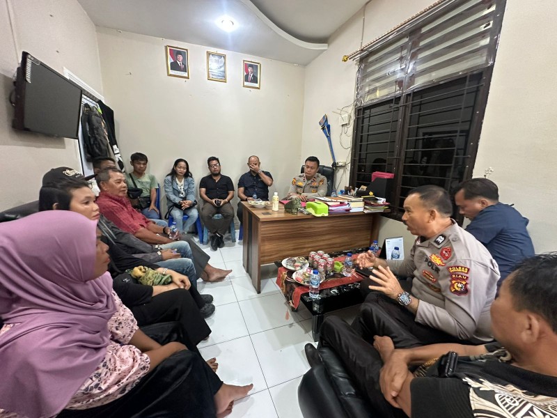 Polsek KSKP Tembilahan dan Pelindo Teken Kesepakatan Jaga Kamtibmas di Kawasan Pelabuhan