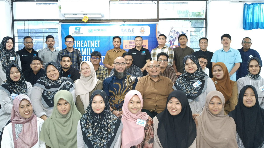 Yayasan Sarasehan Gelar Treatnet Family Intervention Training.