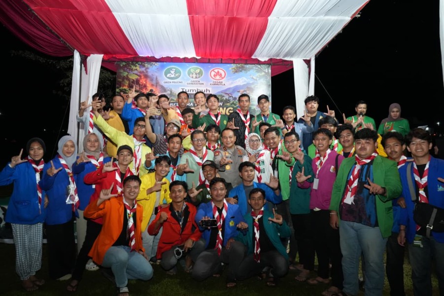 Kapolda Riau Pimpin Kolaborasi Mahasiswa di Rimbang Baling, Tegaskan Perang terhadap Karhutla dan Narkoba