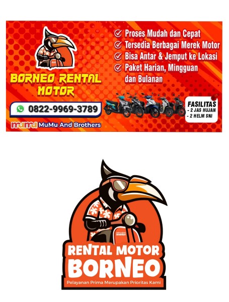 Borneo Rental Motor Mumu and Brother Hadir di Tembilahan, Sewa Mulai Rp70 Ribu!