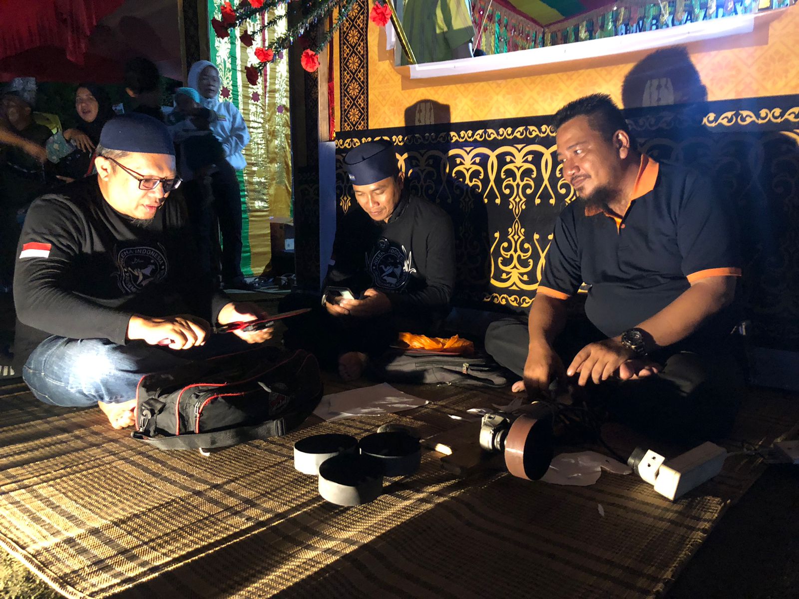 Juleha Inhil Turut Ramaikan Ragam Budaya HUT ke 77 TNI, Ada Asah Pisau Gratis Loh