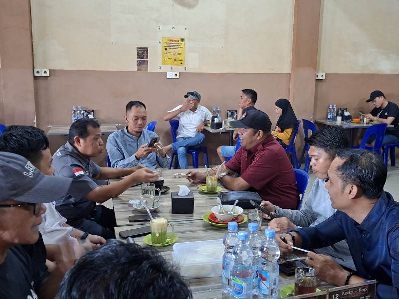 Silaturahmi Humas Polres Inhil Bersama Wartawan, Pererat Sinergi dan Komunikasi