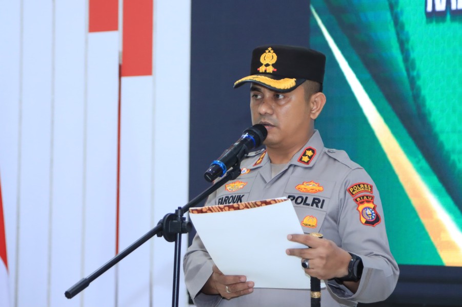 Kapolres Farouk Oktora Tegaskan Perang Narkoba: Dua Bandar Ditangkap di Inhil