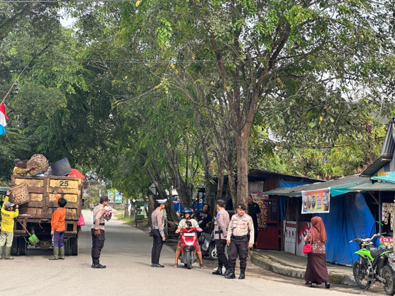 55 Pelanggar Sudah Ditilang Selama 4 Hari Operasi Zebra Lancang Kuning di Inhil, Di dominasi Sepeda Motor.