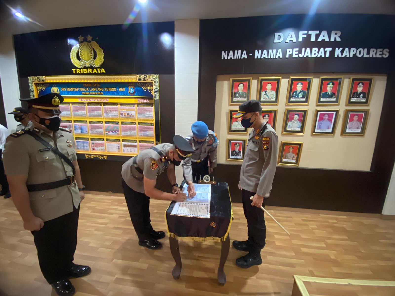 Jabatan Kasat Reskrim Polres Rohil Resmi Berganti