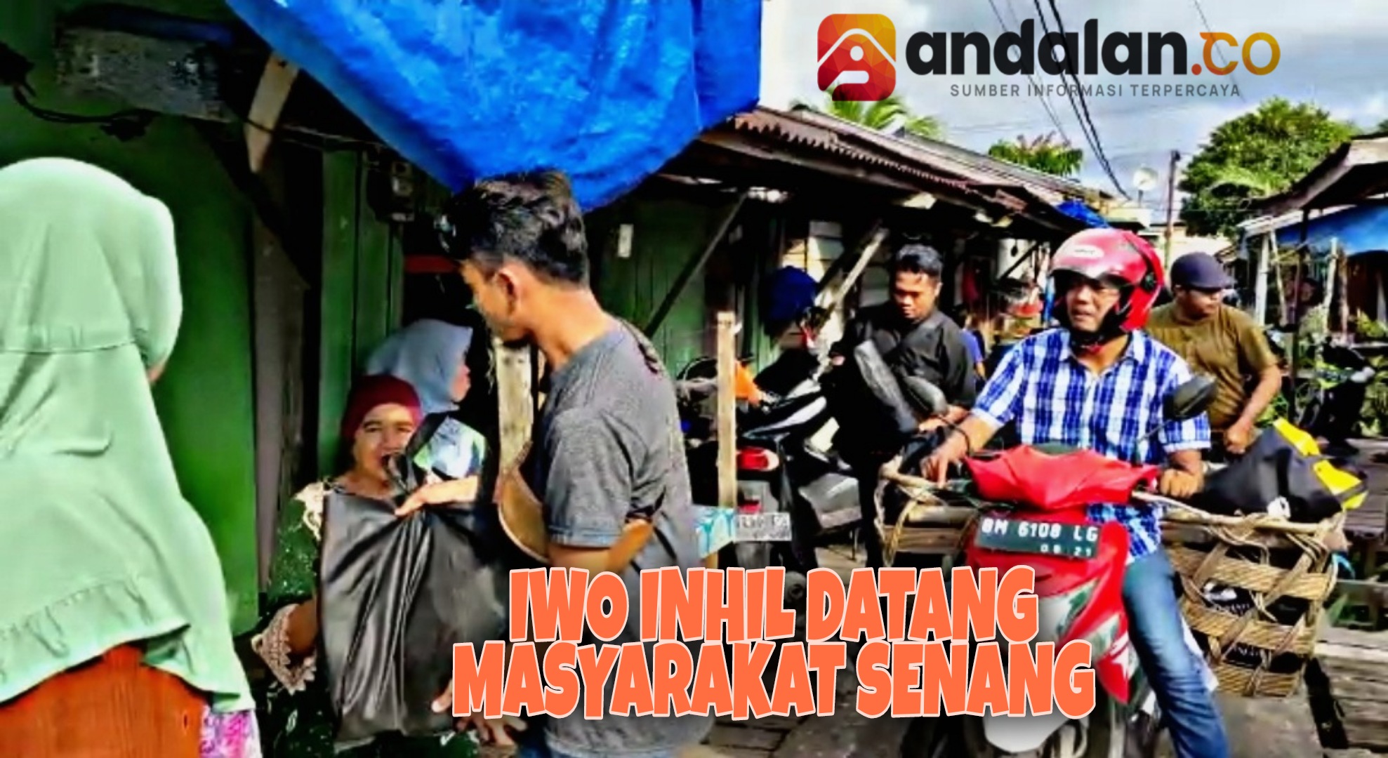 Bagikan Sembako Secara Door to Door, Muridi Susandi: Agar Kami Bisa Langsung Melihat Kondisi Masyarakat