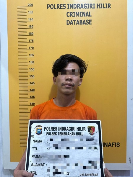 Pria di Tembilahan Tikam Kakak Ipar Usai Cekcok Depan Kamar