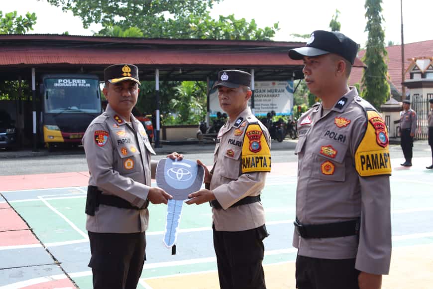 AKBP Farouk Pimpin Launching Pamapta, Wujudkan Kepolisian Profesional dan Transparan di Inhil