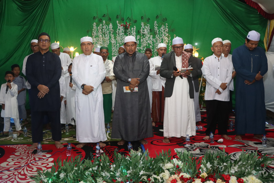 Hadiri Haul Abah Idam, Kapolres Inhil Cooling System Pilkada