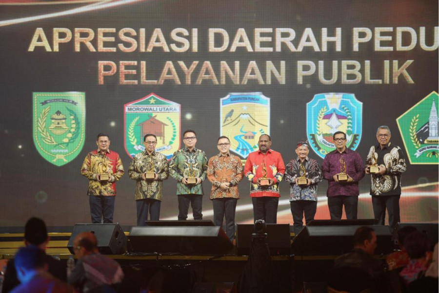 Pemkab Inhil Di Nobatkan Sebagai Daerah Peduli Layanan Publik Dalam HUT ke 12 Kompas TV