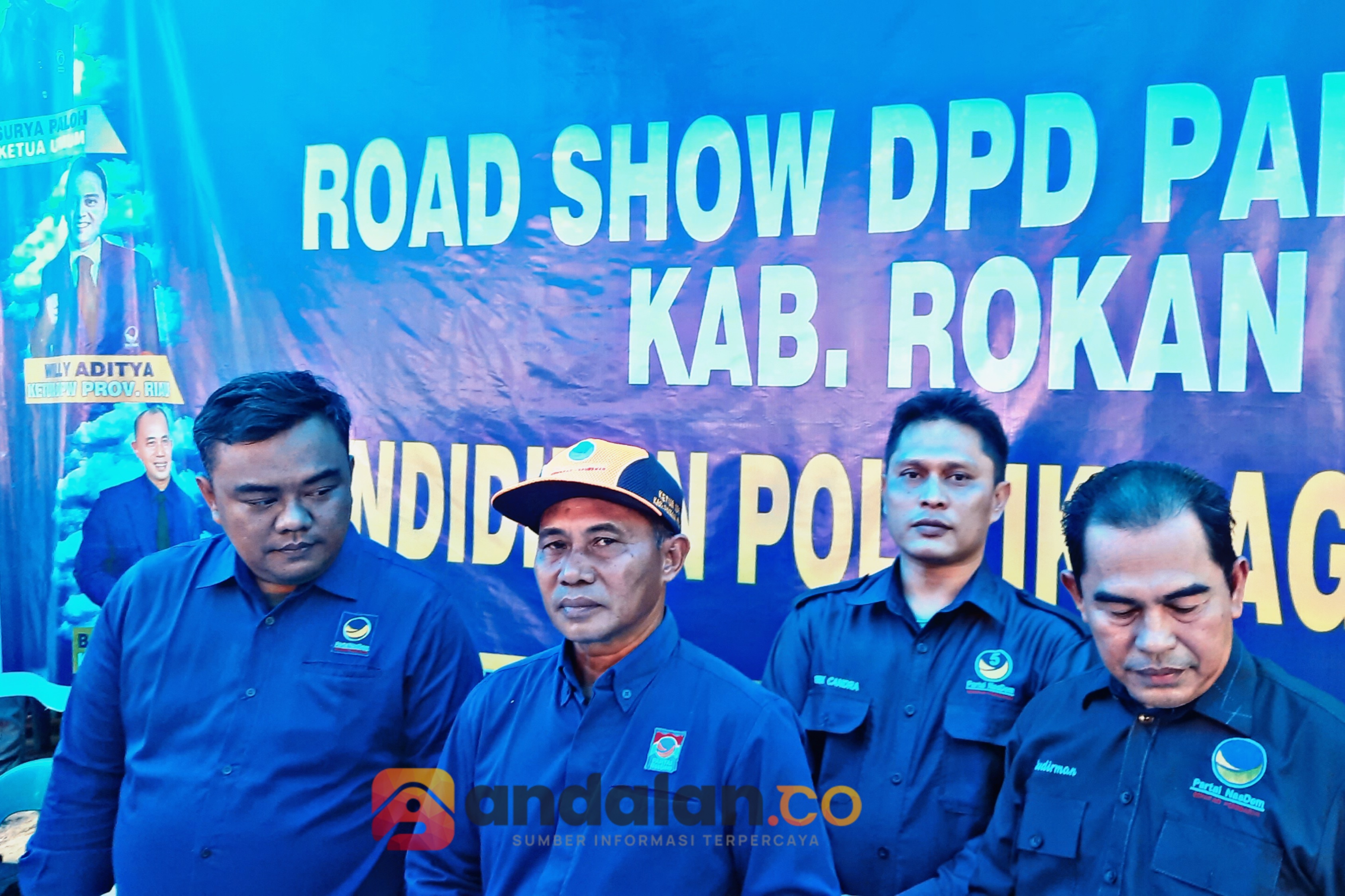 Makin Solid Hadapi Pemilu 2024, NasDem Rohil Road Show Ke 8 Titik